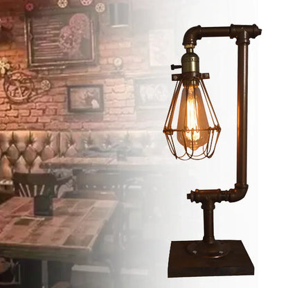 RetroCharm – Retro bordslampa i metall | Veska