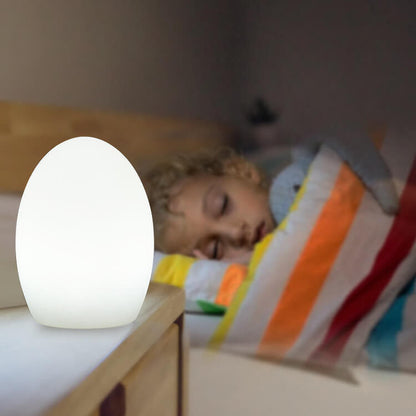 RGB ABS Äggformad LED Dekorativ Bordslampa | Veska