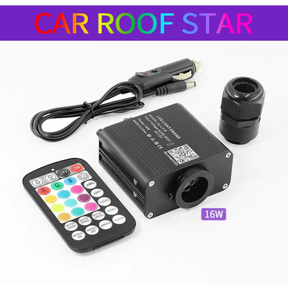 RGB Fade Fiber Optic Tak Atmosfärsljus | Veska