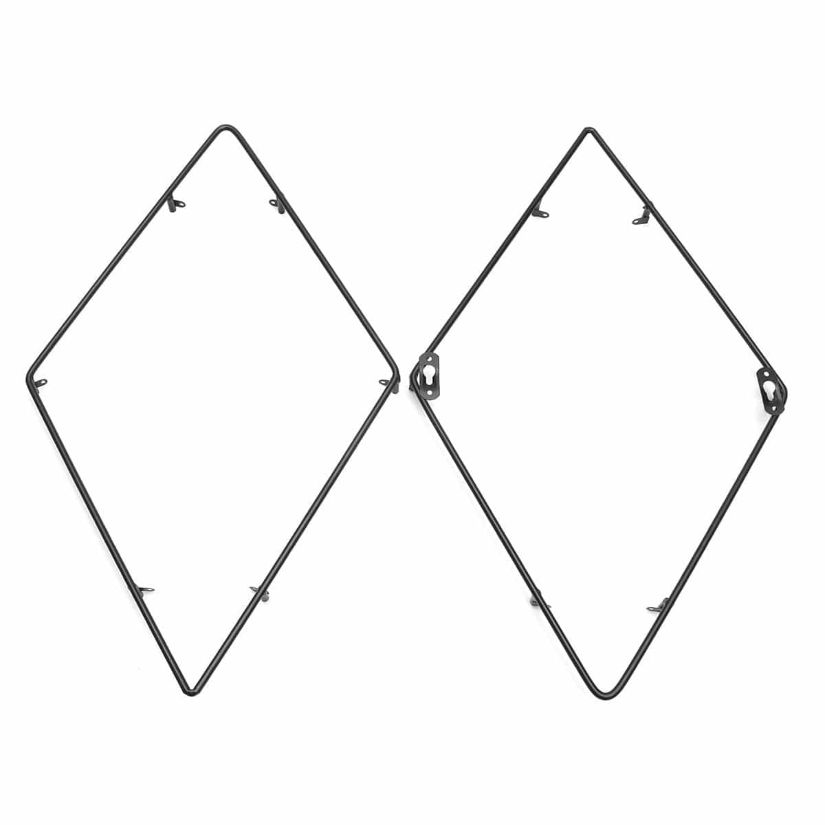 Rhomboid Träväggshylla | Veska