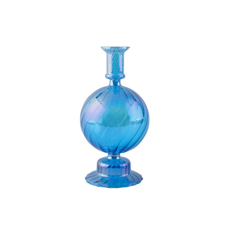 Ribbade Glasljushållare - Sjöjungfru | Veska Ball Blue