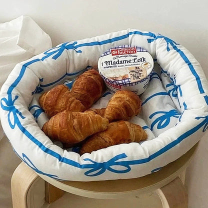 Ribbon Stripe Basket | Veska