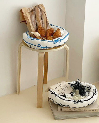 Ribbon Stripe Basket | Veska