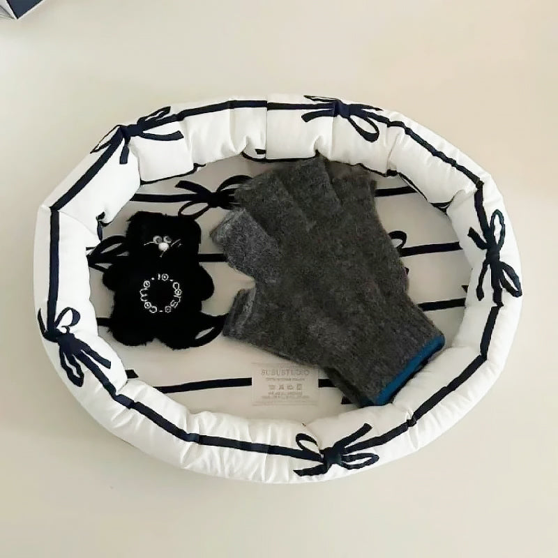 Ribbon Stripe Basket | Veska