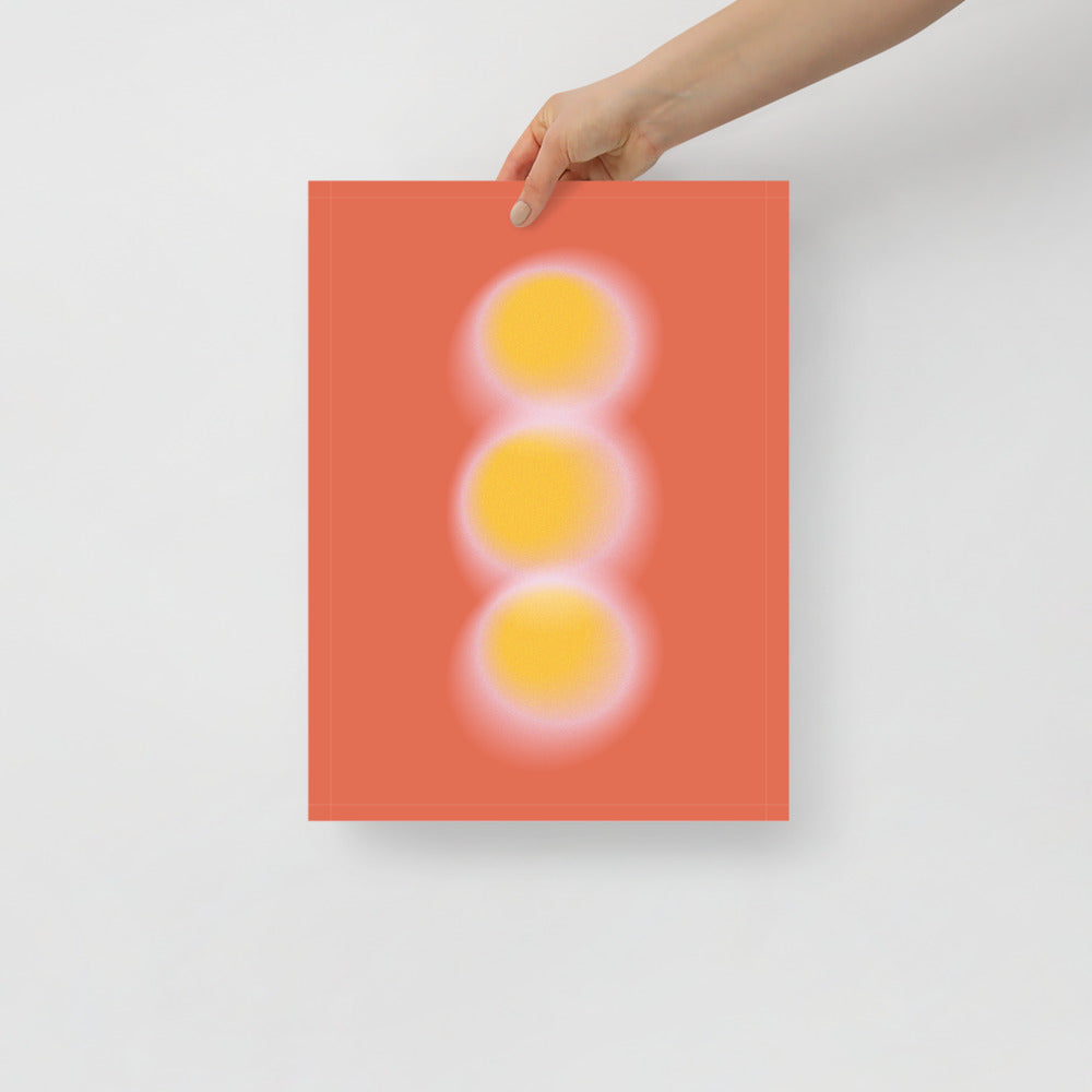 Ringar - Orange | Veska 12×16