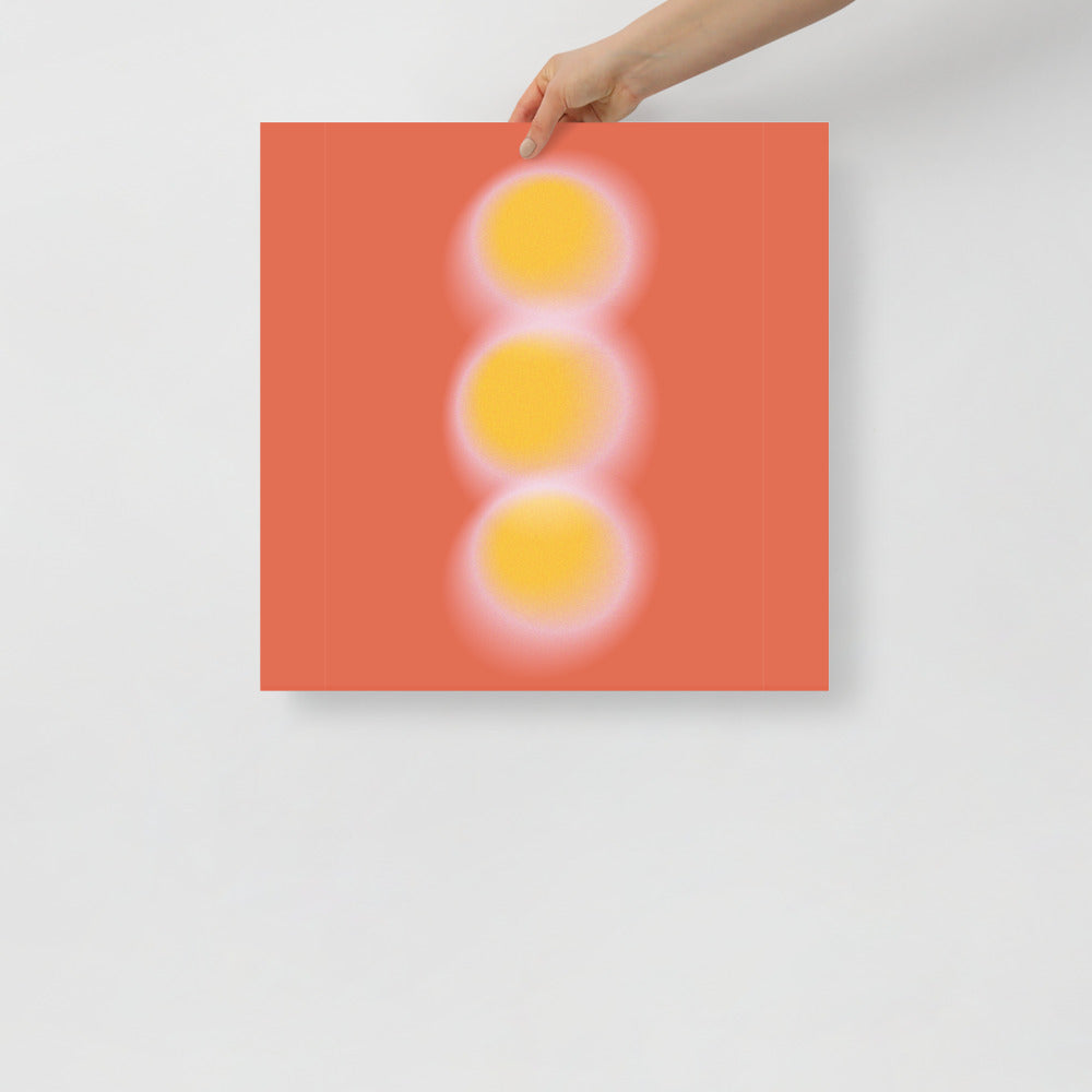 Ringar - Orange | Veska 18×18