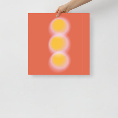 Ringar - Orange | Veska 18×18