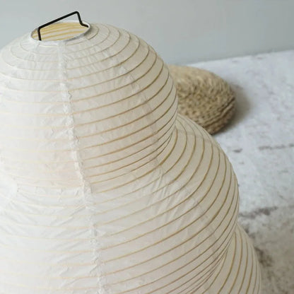 Rispapper bordslampa för kontor och vardagsrum - Justerbart, varmt ljus för stilfull inomhusbelysning | Veska