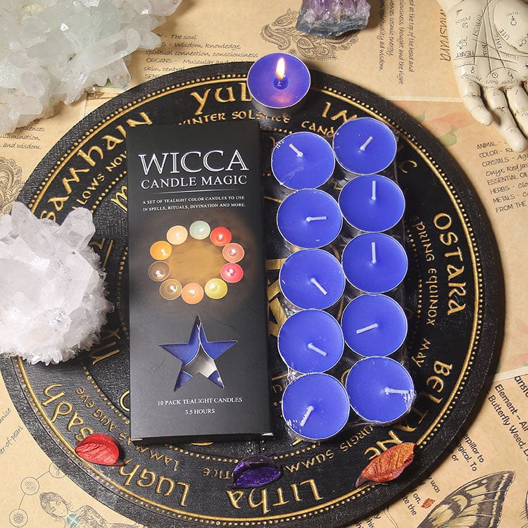 Ritual Tealight Candle Set | Veska Blå-Kreativitet