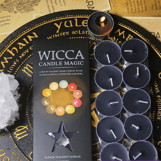 Ritual Tealight Candle Set | Veska Black-Motstånd ondskan
