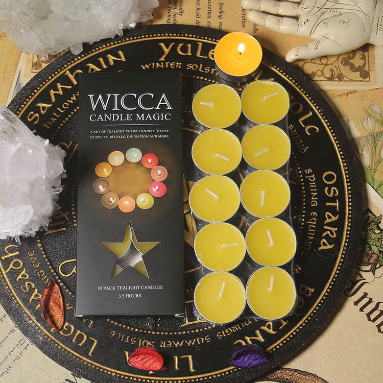 Ritual Tealight Candle Set | Veska Gul-Kommunikation