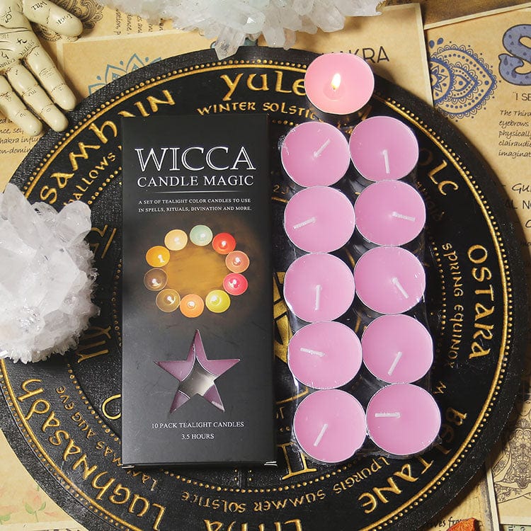 Ritual Tealight Candle Set | Veska Rosa-Vänskap