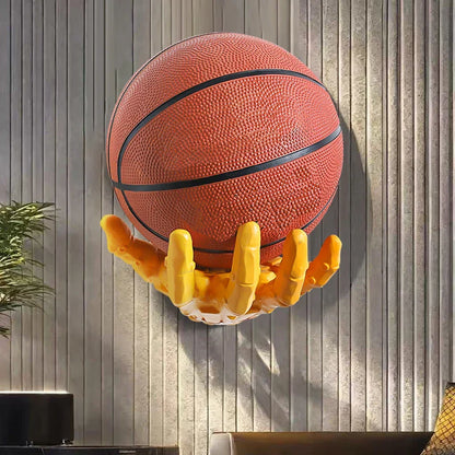 Robotisk hand basketväggmonterad rack | Veska