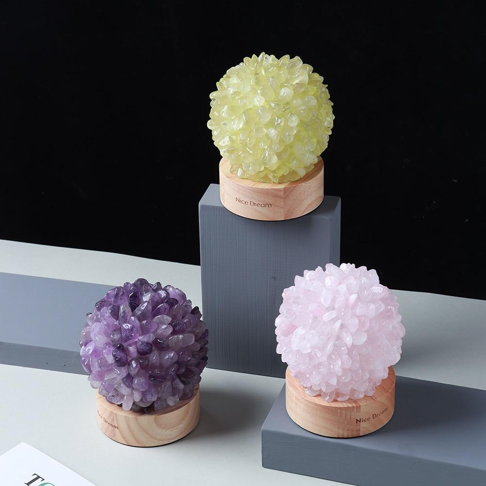 Rock Quartz Crystal Lamp | Veska