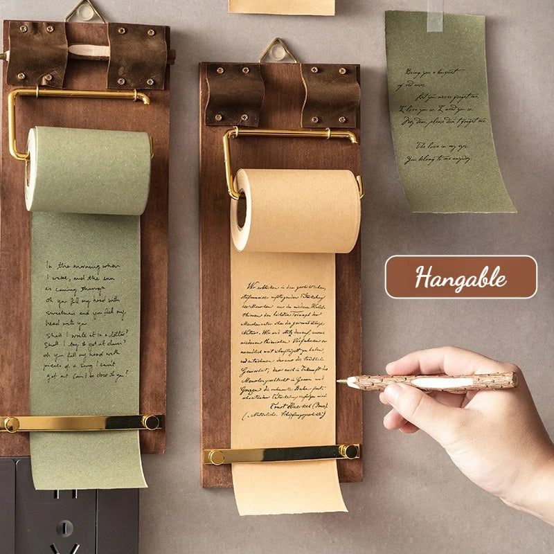 Roll-Note Trä Clipboard | Veska