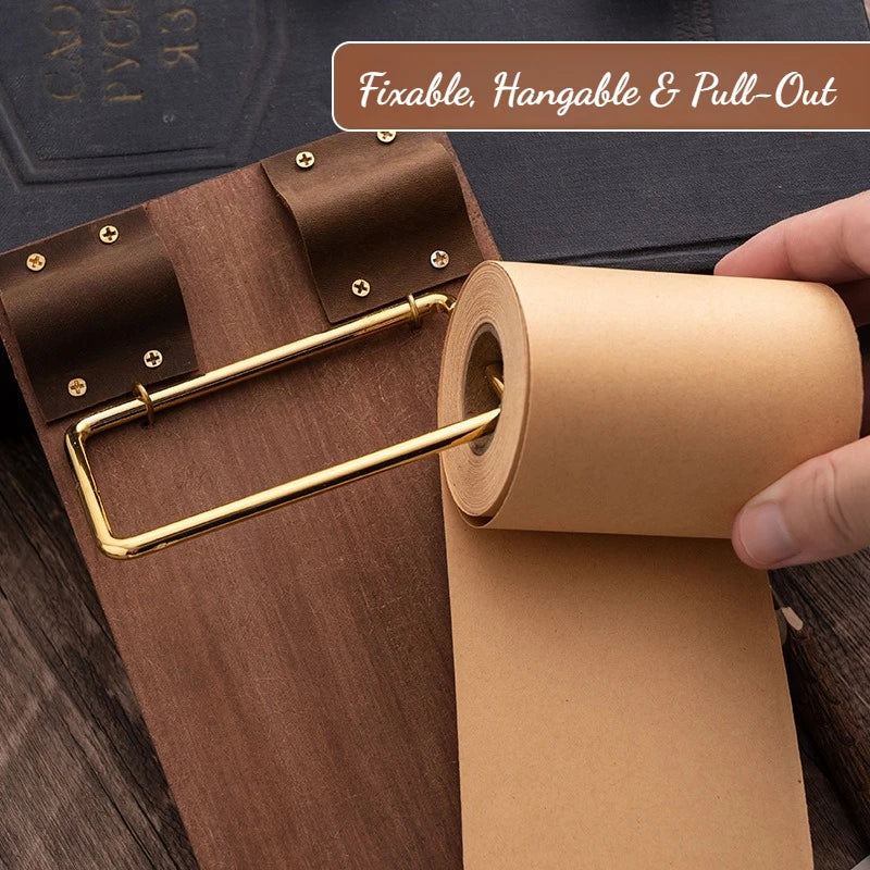 Roll-Note Trä Clipboard | Veska