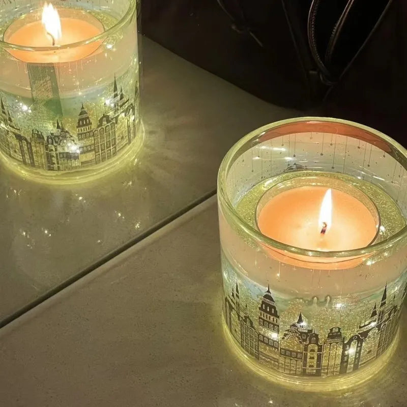 Romantisk Glow Doftljus Dekorationsburk | Veska