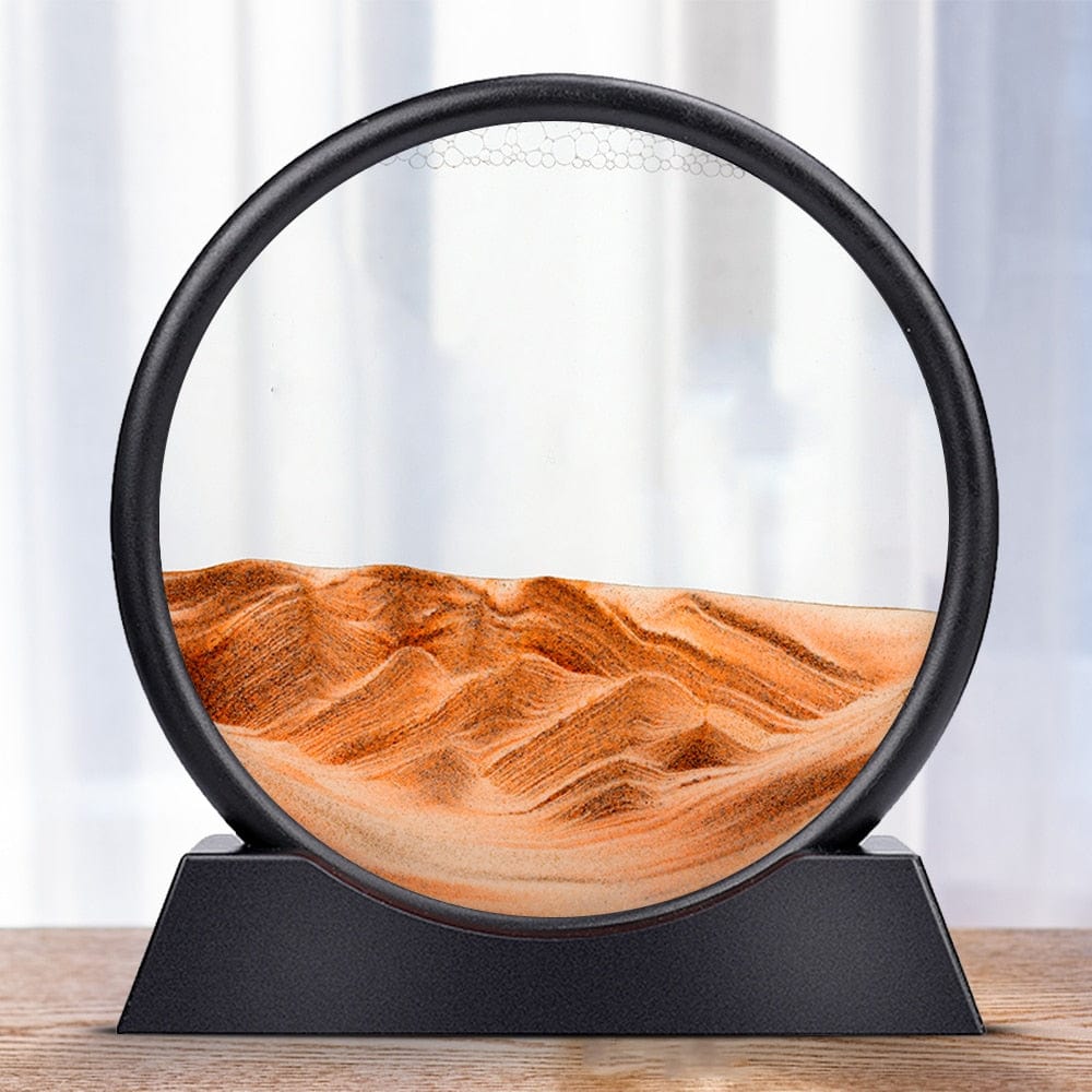 Rörlig Sand Glas Konst | Veska