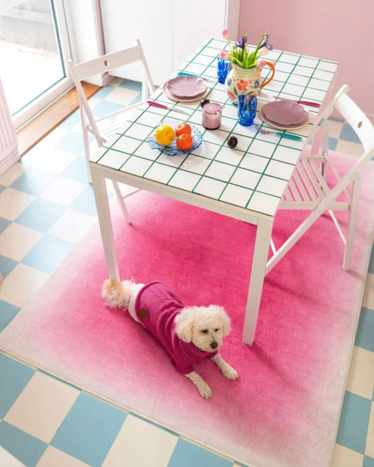 Rosa Gradient Mat | Veska