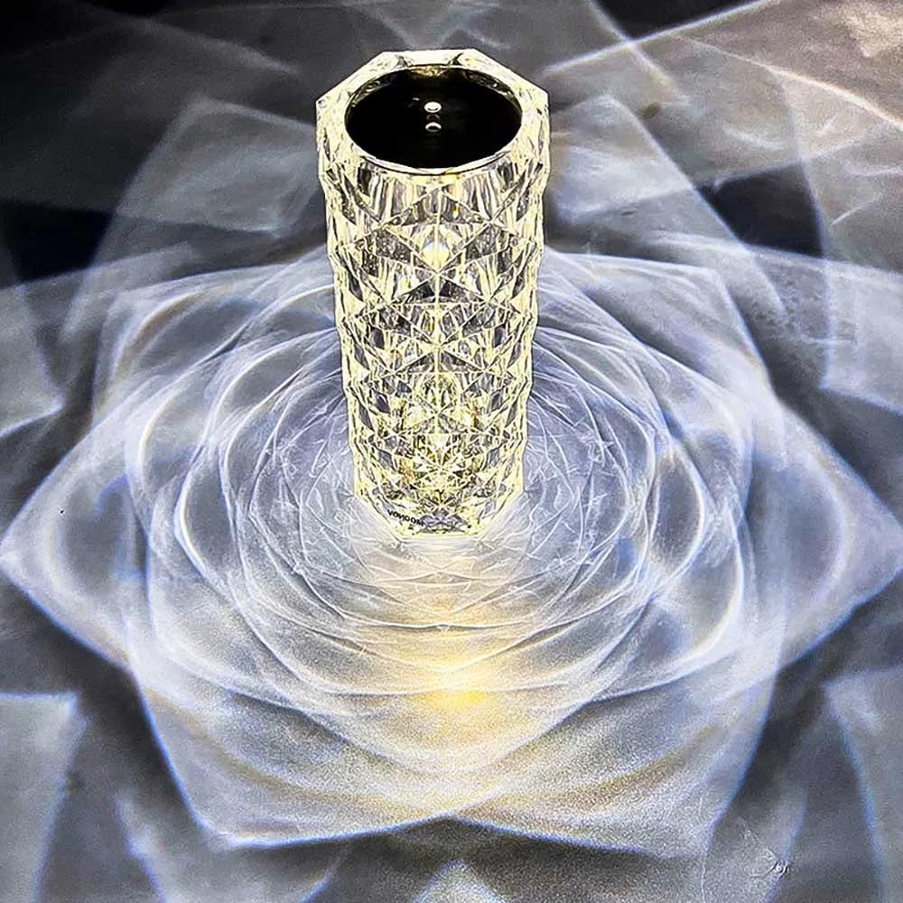 Rose Rays Kristall Diamant Bordslampa | Veska