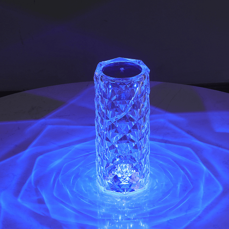 Rose Rays Kristall Diamant Bordslampa | Veska