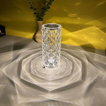 Rose Rays Kristall Diamant Bordslampa | Veska