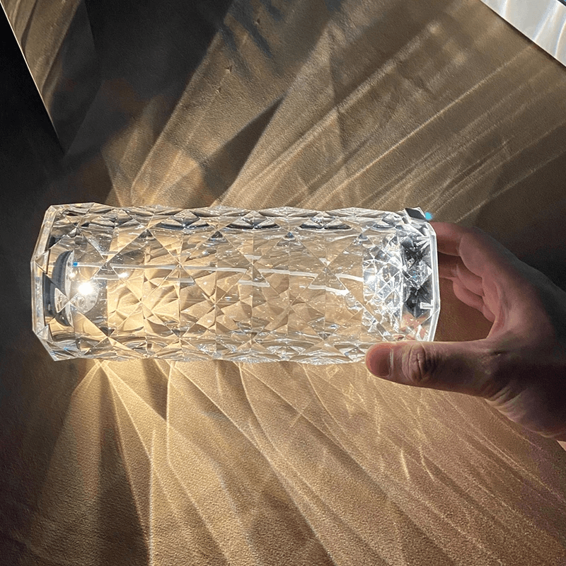 Rose Rays Kristall Diamant Bordslampa | Veska