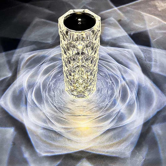 Rose Rays Kristall Diamant Bordslampa | Veska