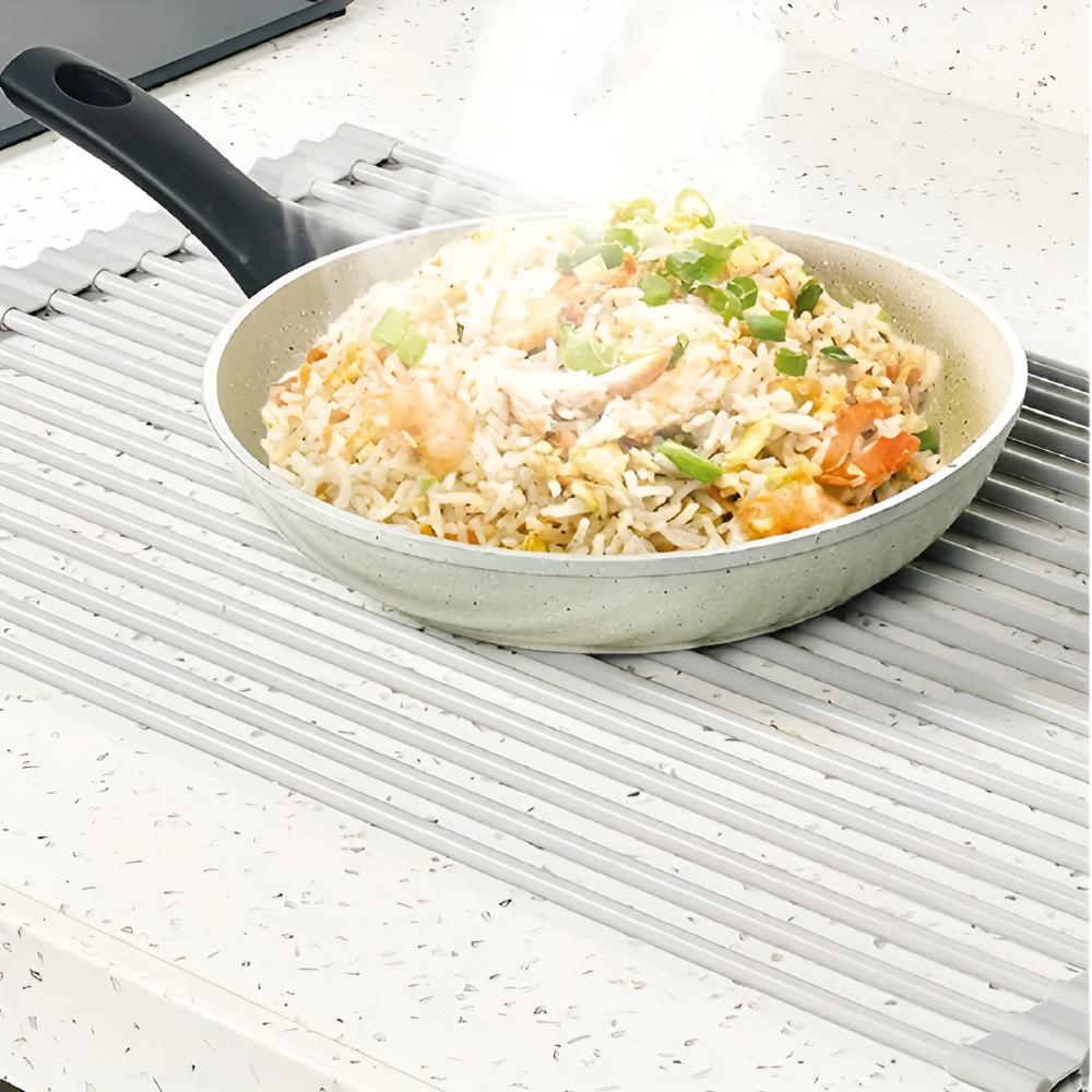 Rostfritt Stål Tallrik Dränerings Rullställ | Veska