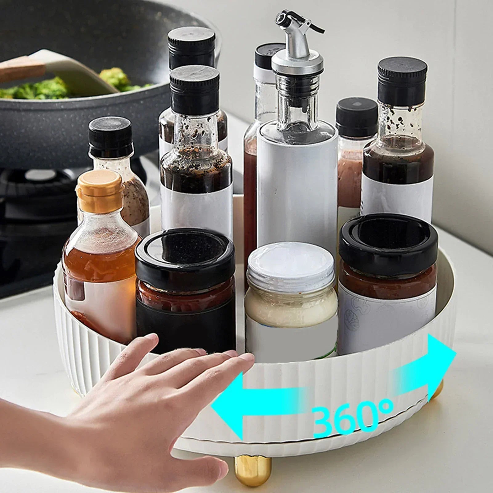 RotateOrganizer 360° roterande, utrymmessparande hyllsystem | Veska