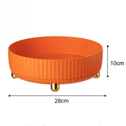 RotateOrganizer 360° roterande, utrymmessparande hyllsystem | Veska Storlek Orange