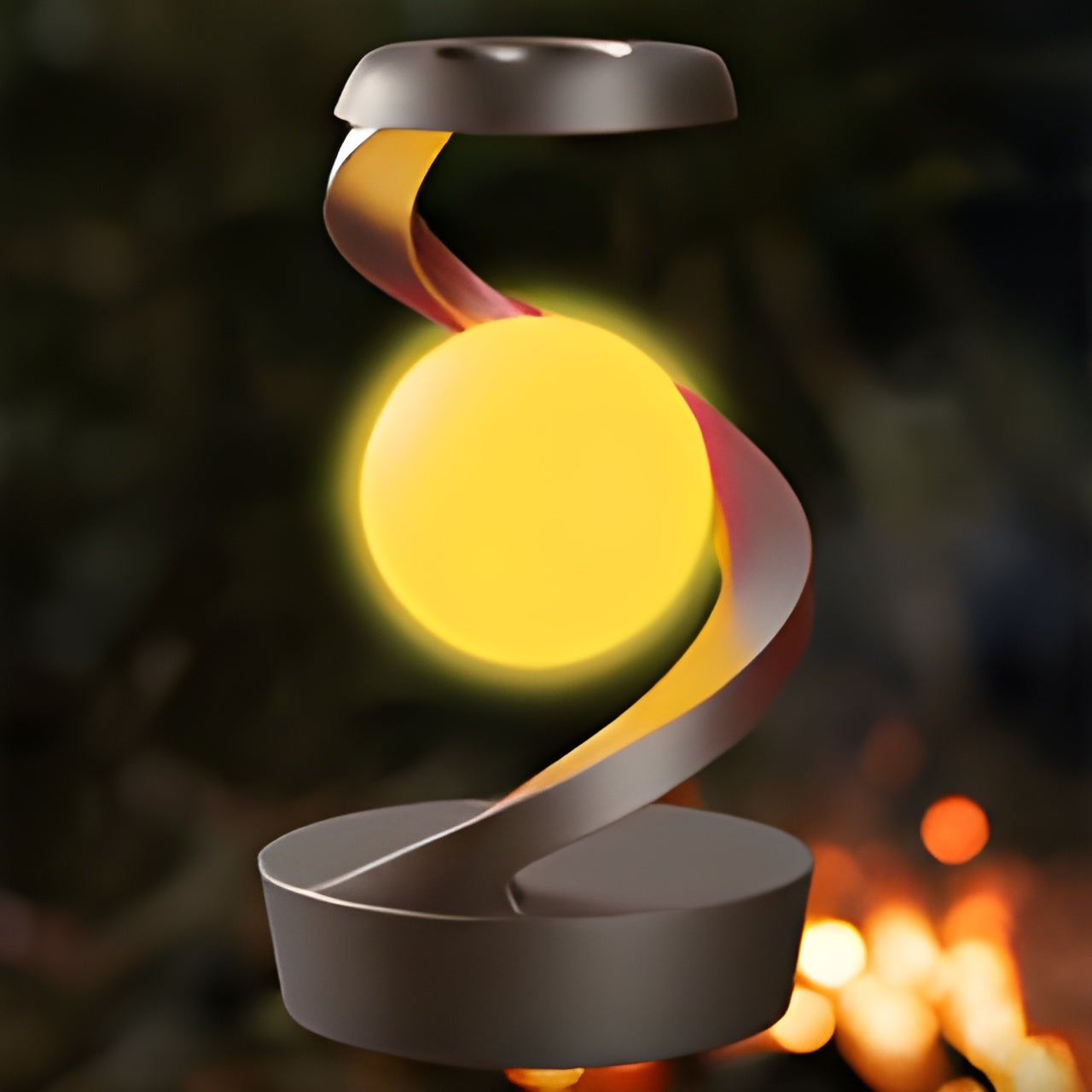 Rotating Floating Table Lamp | FloatLight | Veska