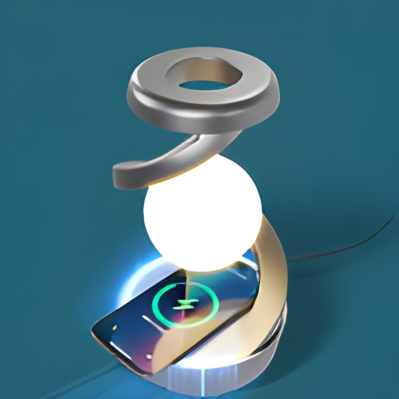 Rotating Floating Table Lamp | FloatLight | Veska