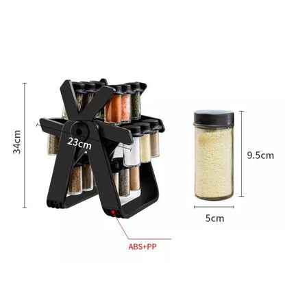 Rotating Spice Rack Organizer | Veska