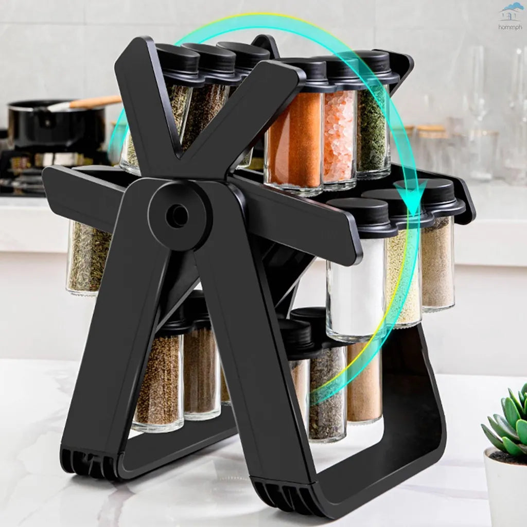 Rotating Spice Rack Organizer | Veska