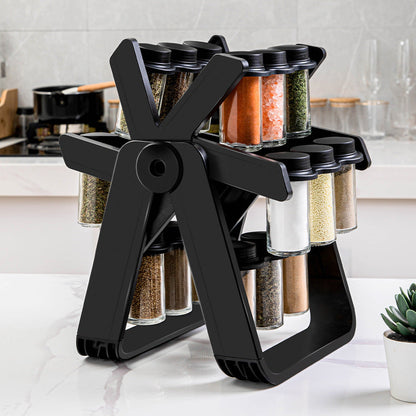 Rotating Spice Rack Organizer | Veska Svart