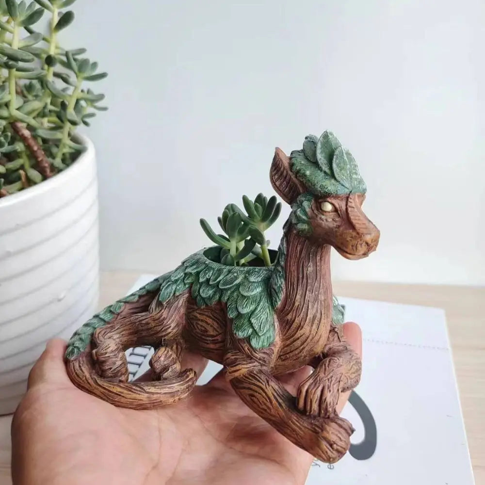 Royaleva Dracaena träd saftigt Veskaomkruka för lekfull inredning av hem och trädgård | Veska