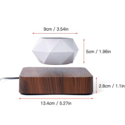 Royallure Magnetisk Levitation Luftväxtkruka - svävande geodetisk växtbehållare med roterande design och upphängd reservoar | Veska