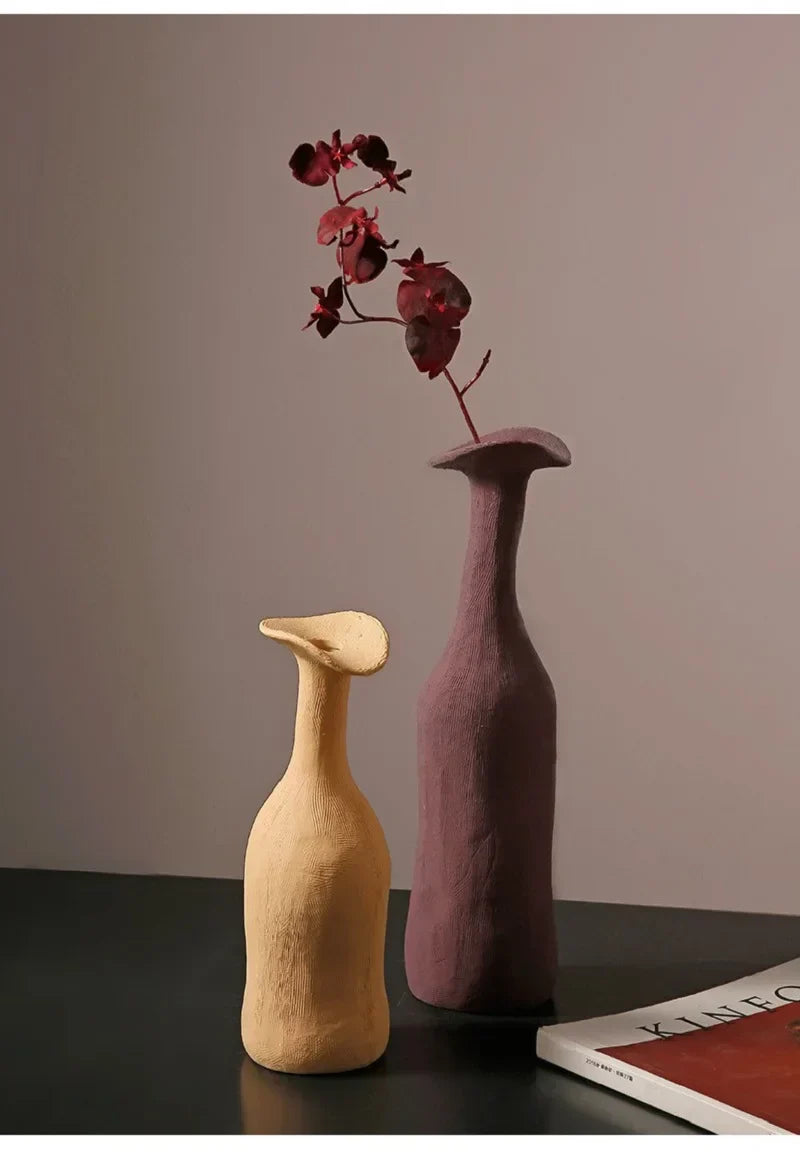 Royelux Morandi Färg Nordisk Vas tidlös elegans i keramikart | Veska