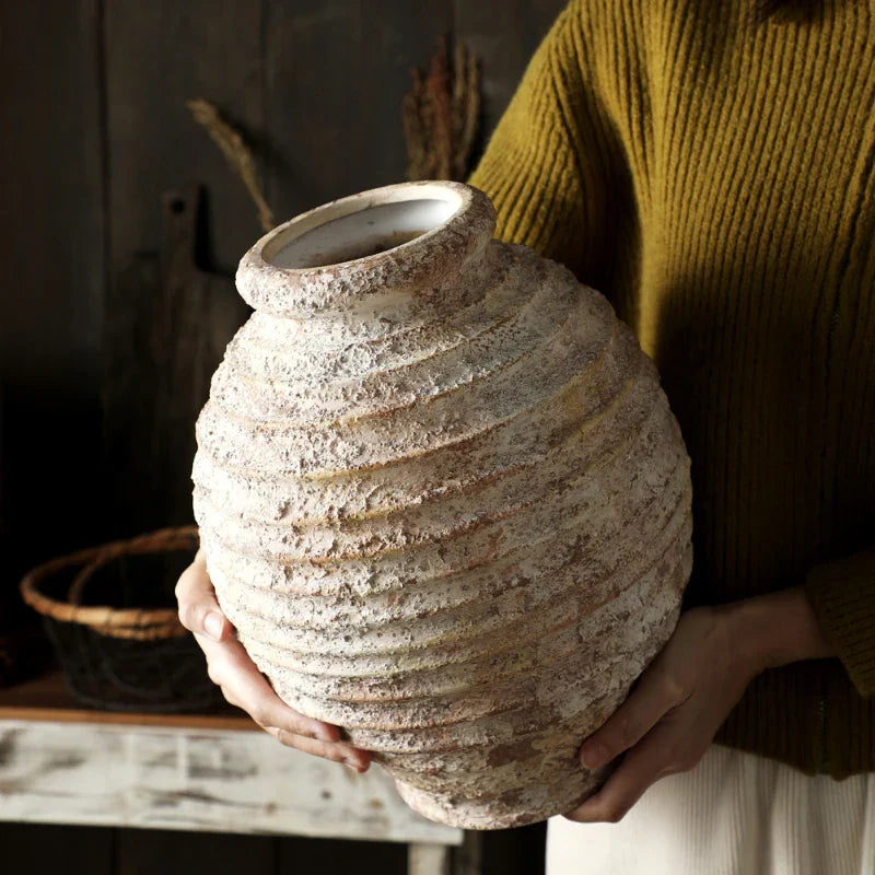 Royelux Retro Tonvase Vintage Elegance för Ditt Hem | Veska