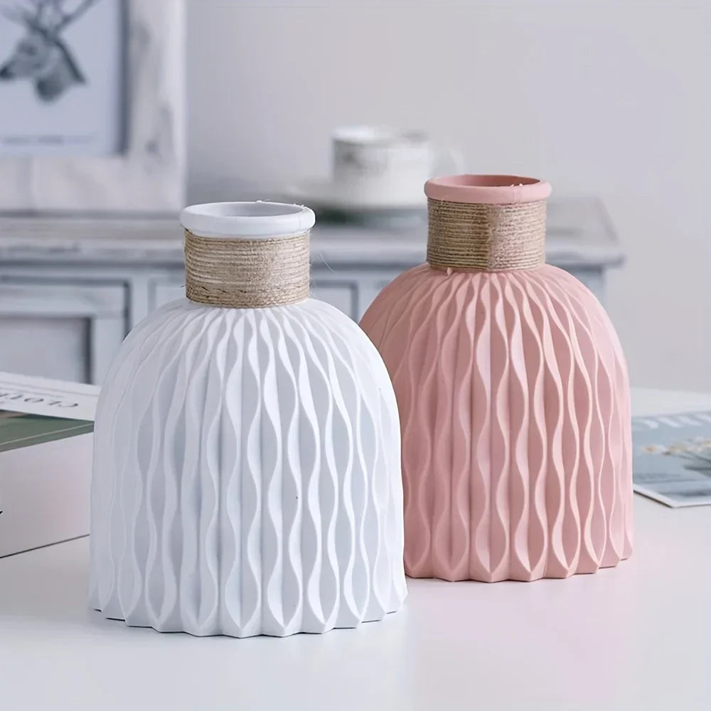 Royelux Vattenvåg Plastvase - Modern Nordisk Elegans | Veska