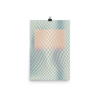 Rutig Vågor | Veska 12″×18″