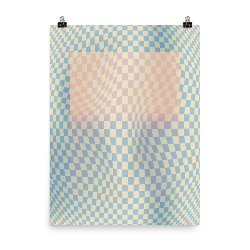 Rutig Vågor | Veska 18″×24″
