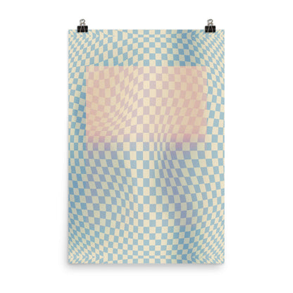 Rutig Vågor | Veska 24″×36″