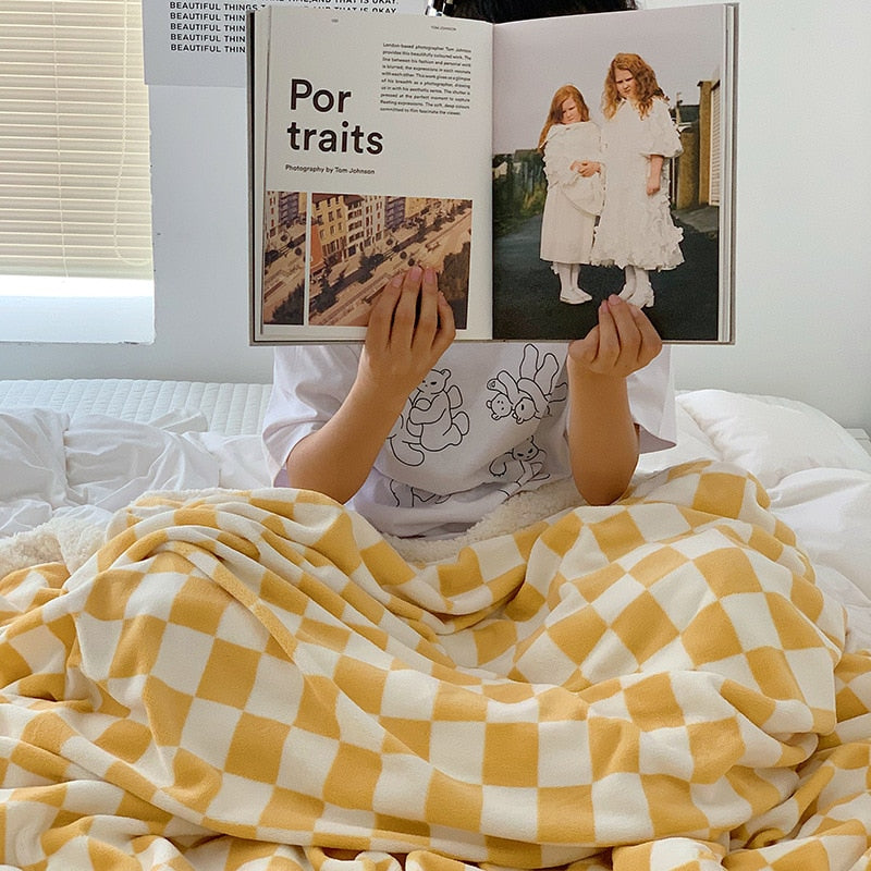 Rutigt Kasta Pläd | Veska