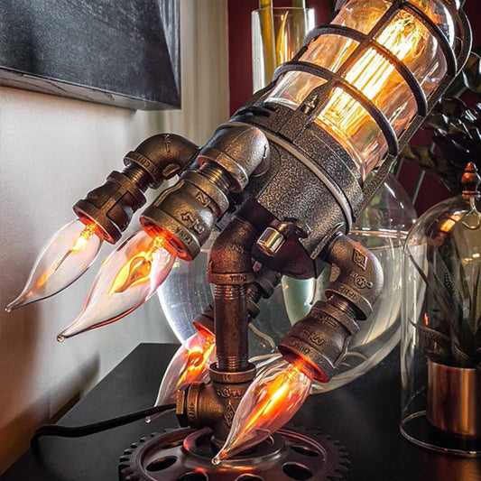 Rymdskepp Industrivintage Lampa | Veska