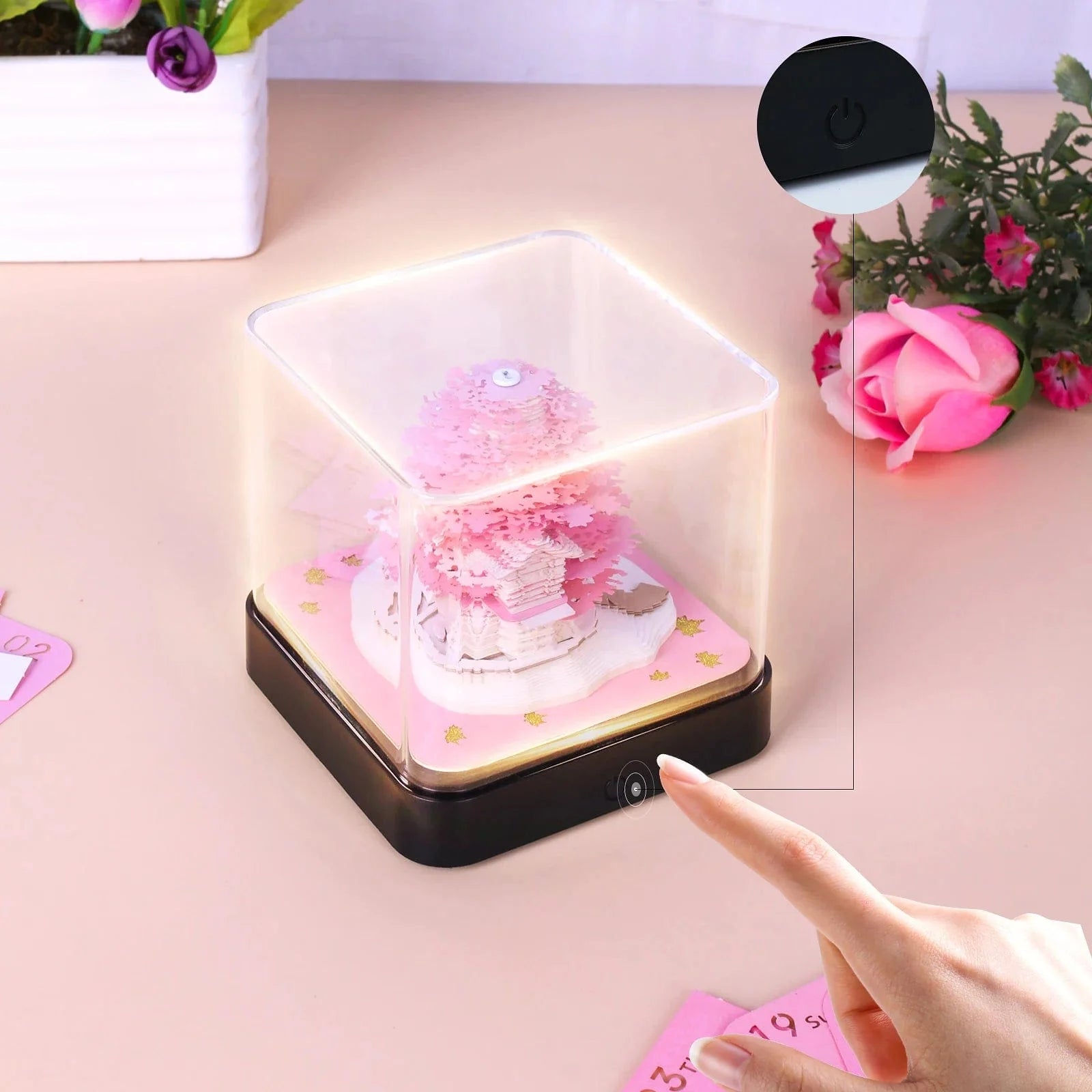 Sakura Treehouse Avdragbar Kalender | Veska