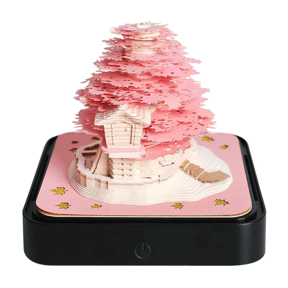 Sakura Treehouse Avdragbar Kalender | Veska Rosa