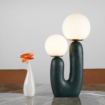 Samtida stil bordslampa med naturlig accent | Veska