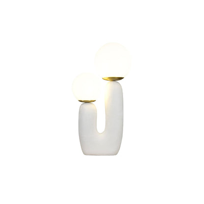 Samtida stil bordslampa med naturlig accent | Veska